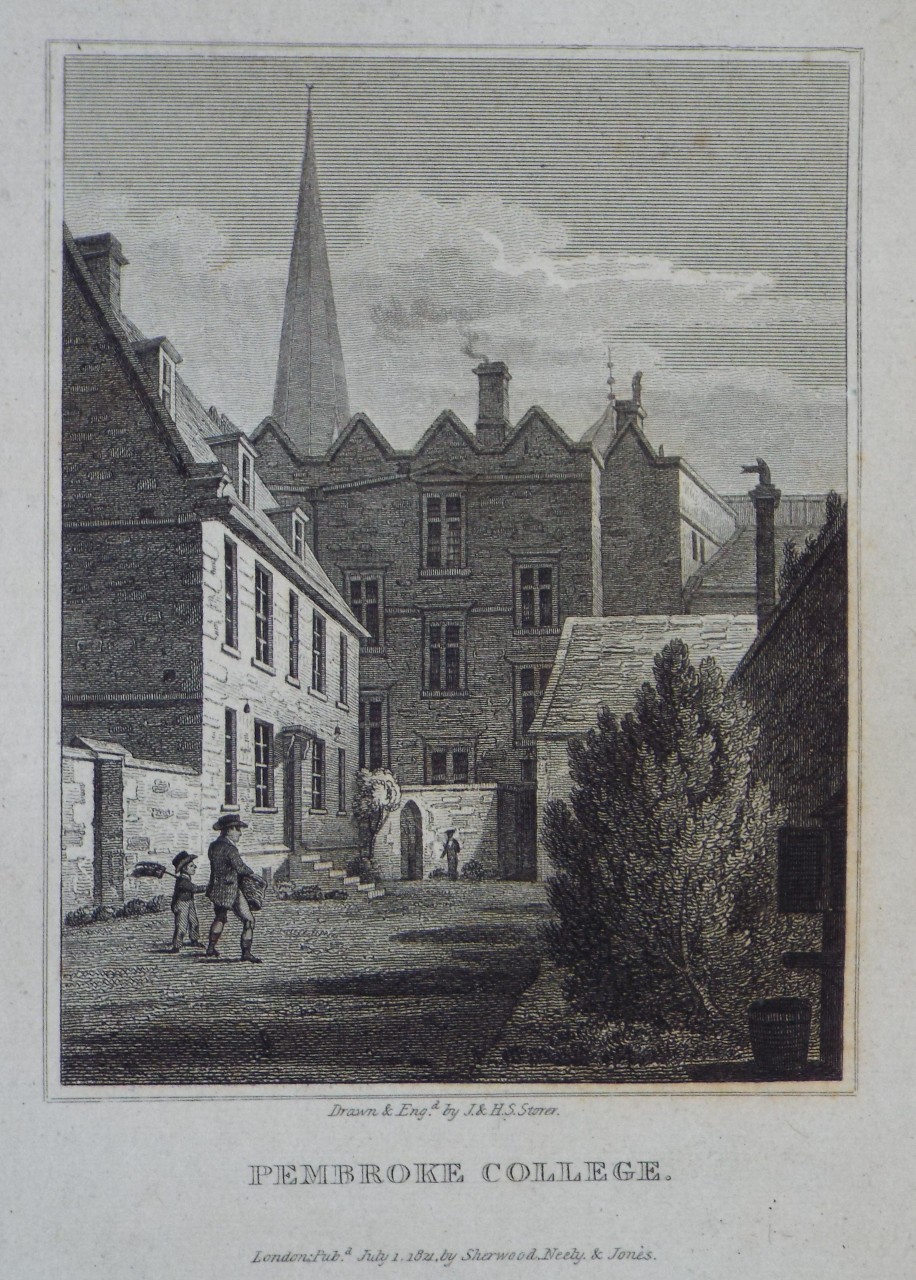 Print - Pembroke College. - Storer