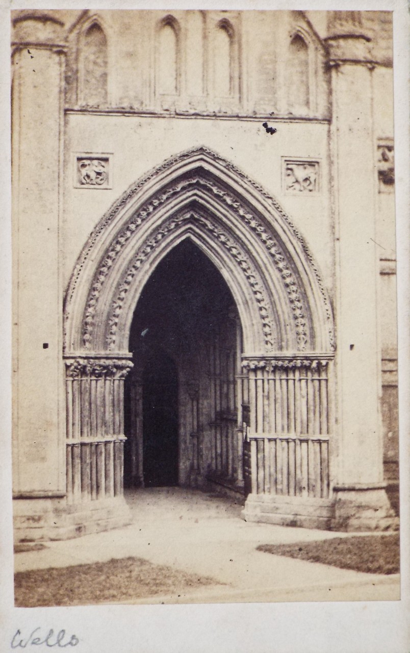 Photograph - Wells Cathedral Porch