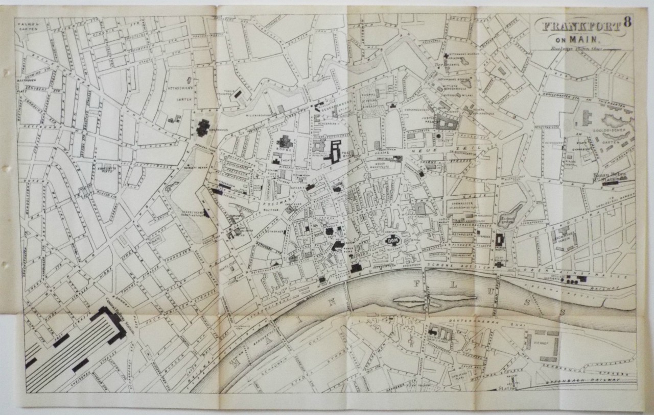 Map of Frankfurt - Frankfurt