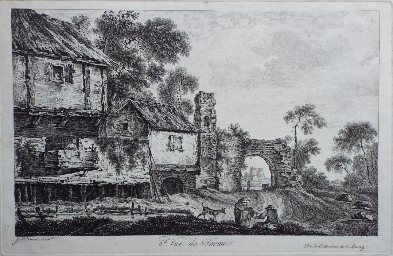 Print - 2d. Vue de Ferme.