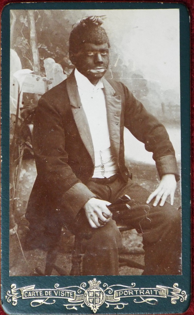 Photograph - Blackface actor