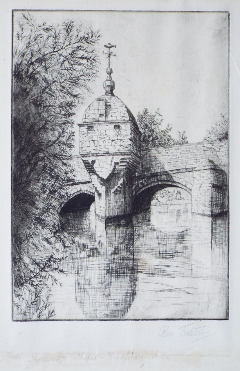 Etching - The Bridge Chapel - Bradford-on-Avon - Dotesio