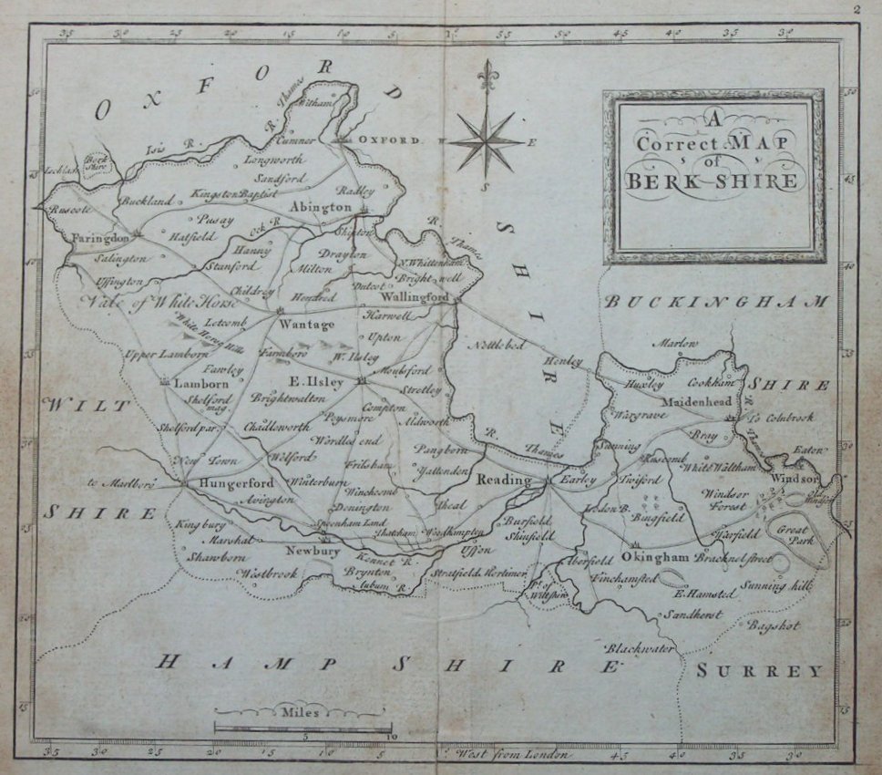 Map of Berkshire - Osborne