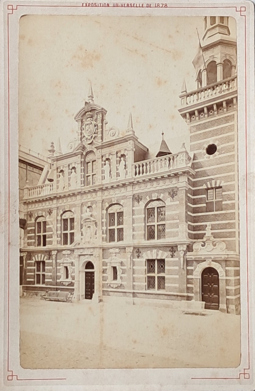 Photograph - Exposition Universelle de 1878. The Dutch Pavillion