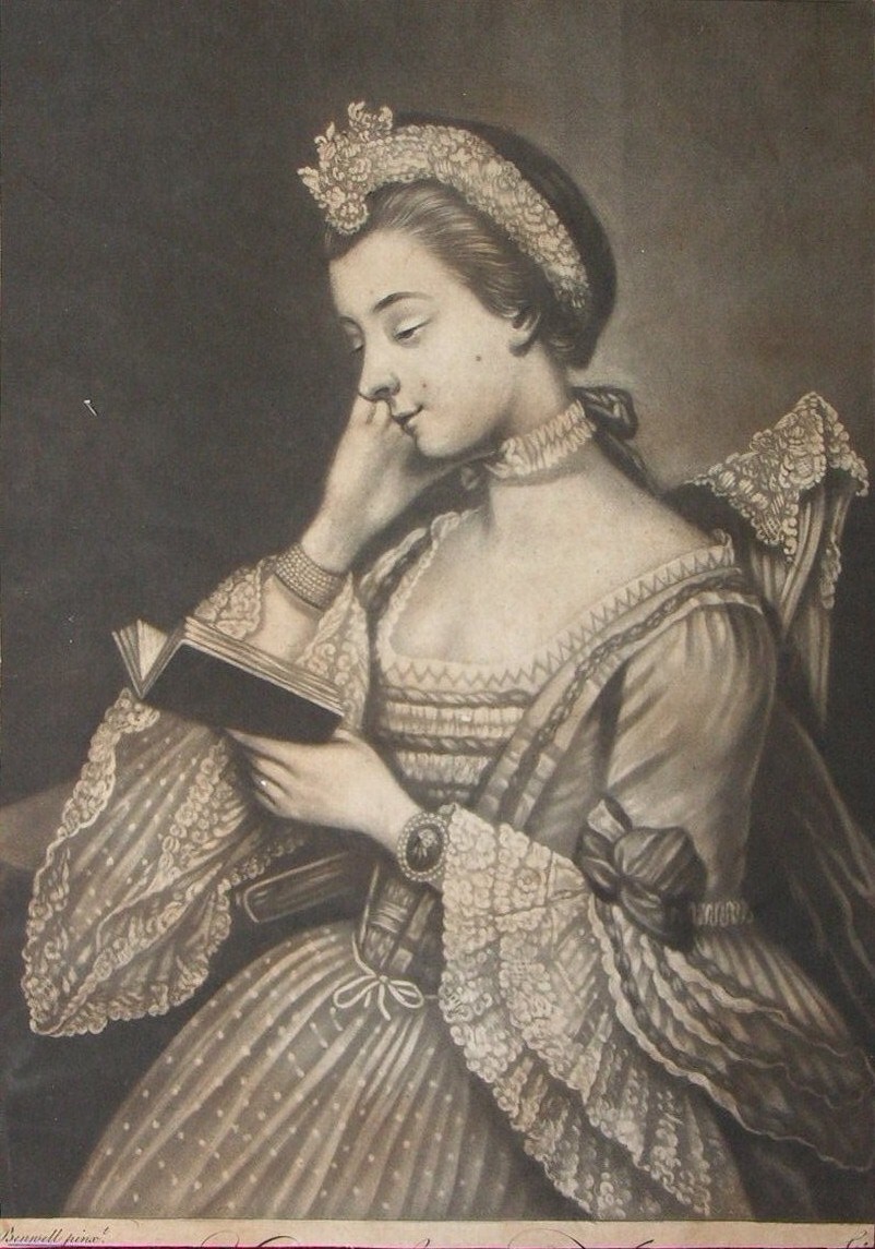 Mezzotint - The Studious Fair - Spooner