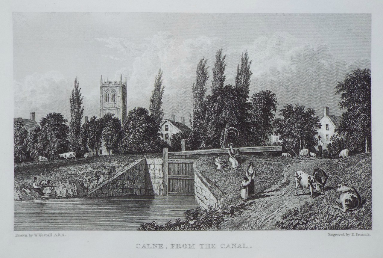 Print - Calne, From the Canal - Francis