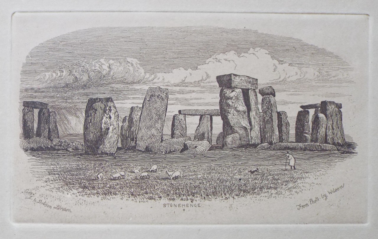 Etching - Stonehenge