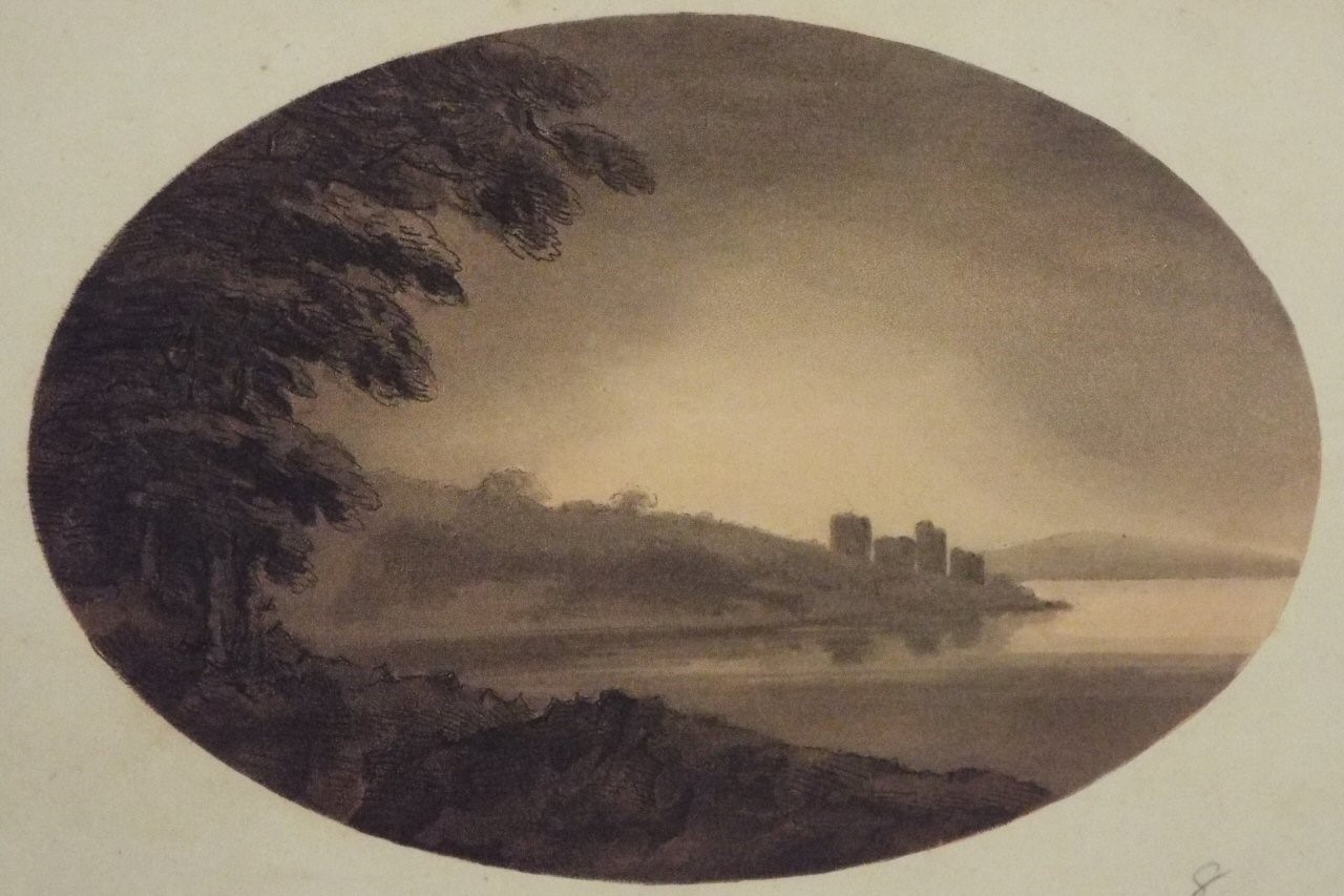 Aquatint - Blackness Castle - Gilpin