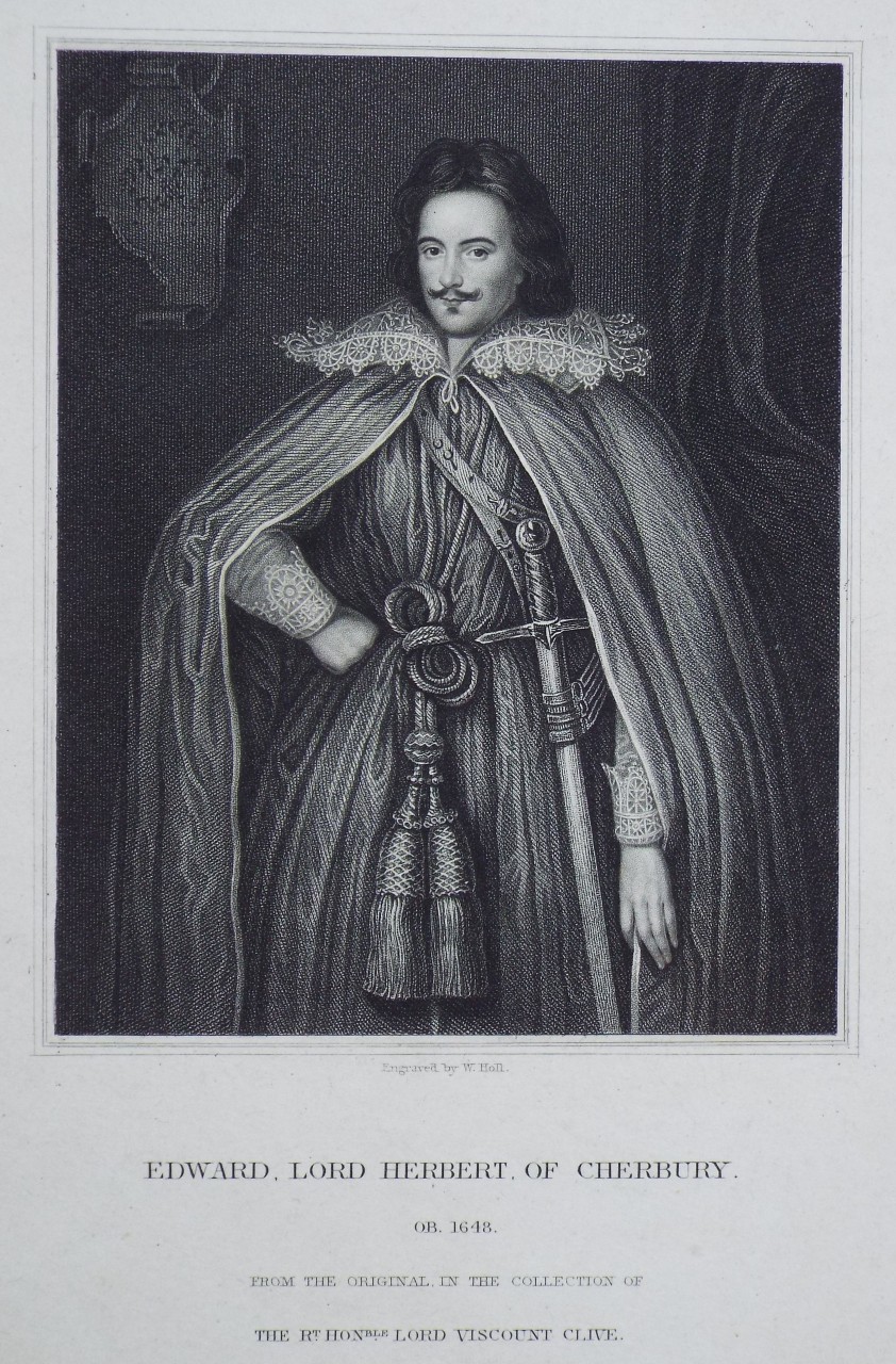 Print - Edward, Lord Herbert of Cherbury.