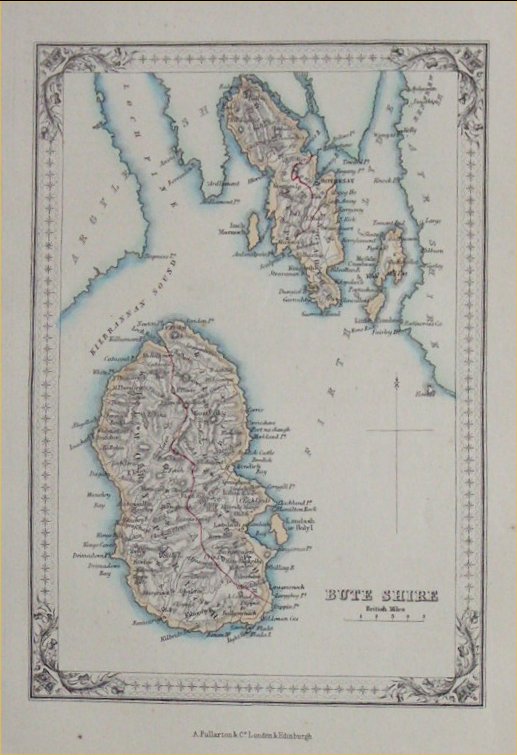 Map of Scotland - Fullarton