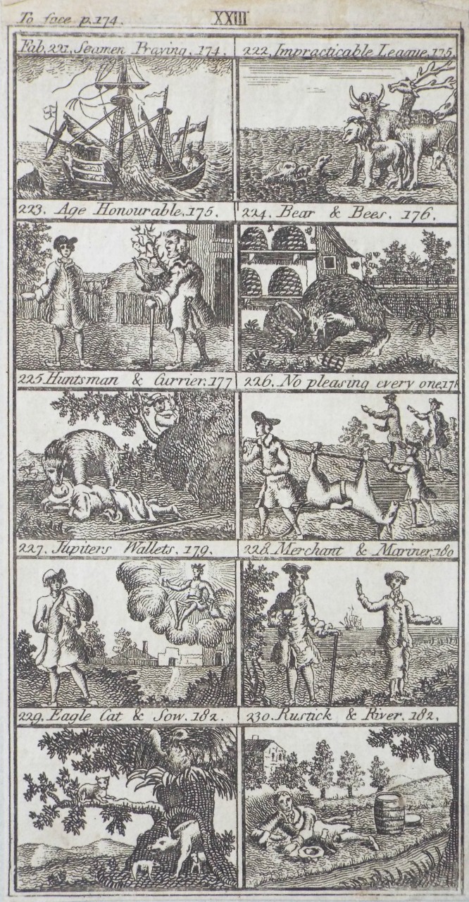 Print - Aesop's fables (221 to 230)