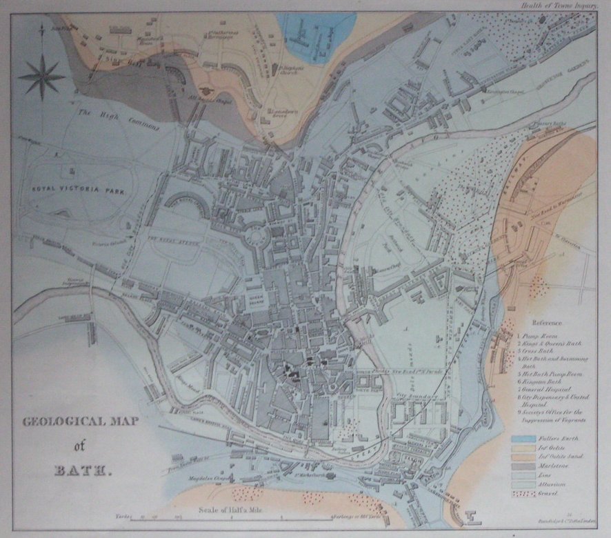 Map of Bath - Bath