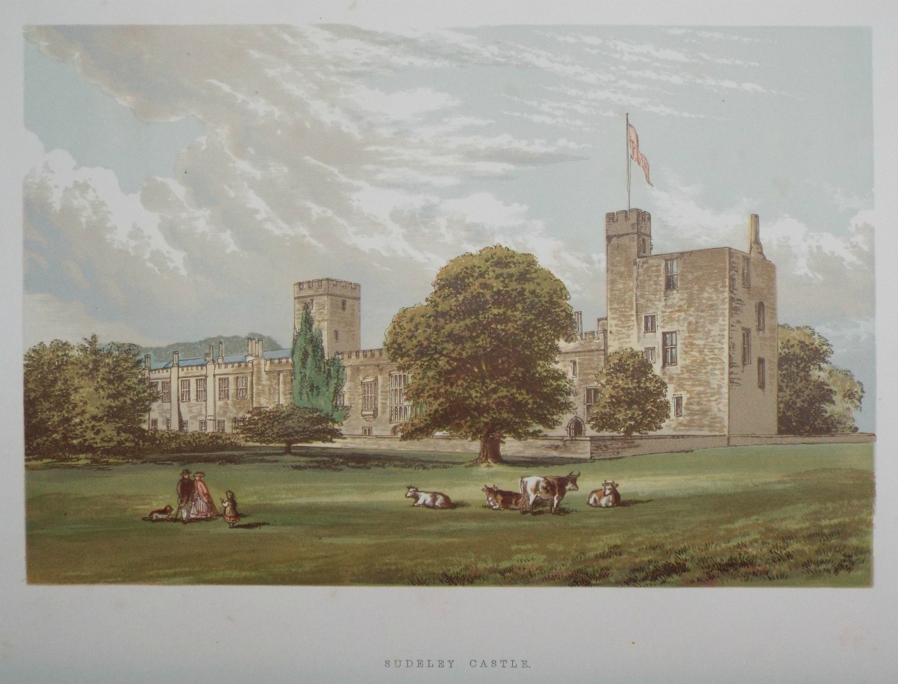 Chromo-lithograph - Sudeley Castle.