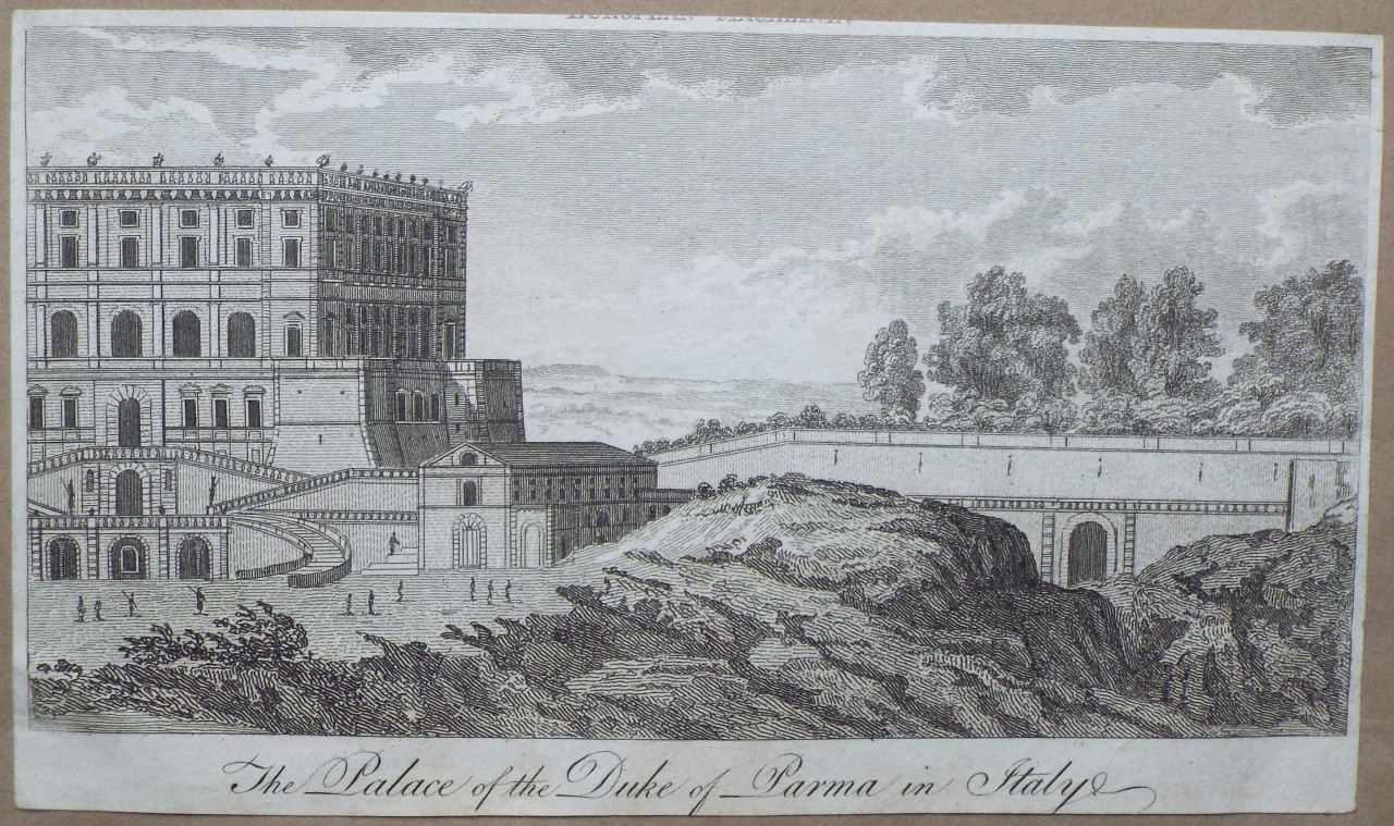 Print - The Palace of the Duke of Parma in Italy