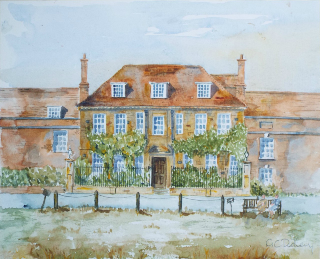 Watercolour - Mompesson House