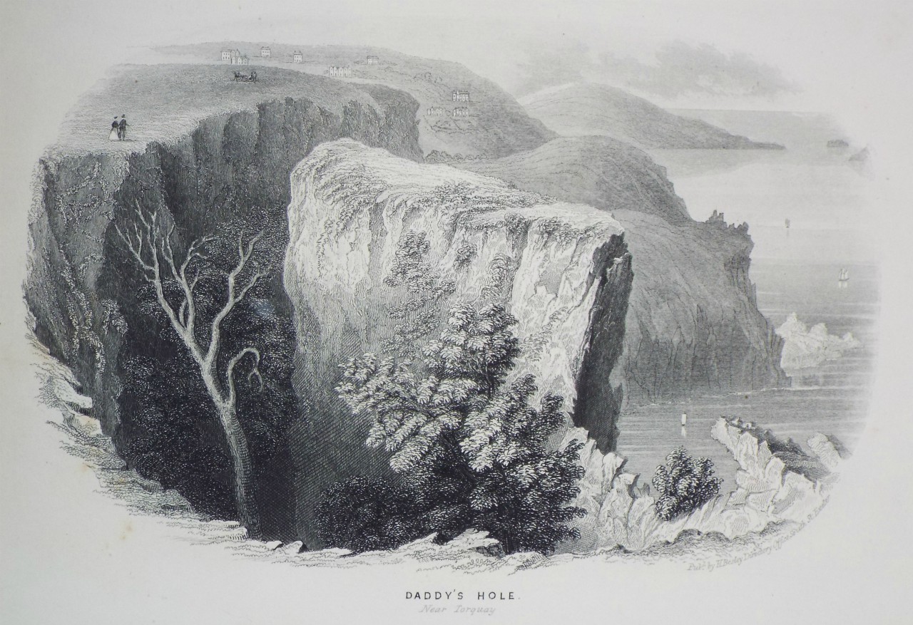 Steel Vignette - Daddy's Hole. Near Torquay.