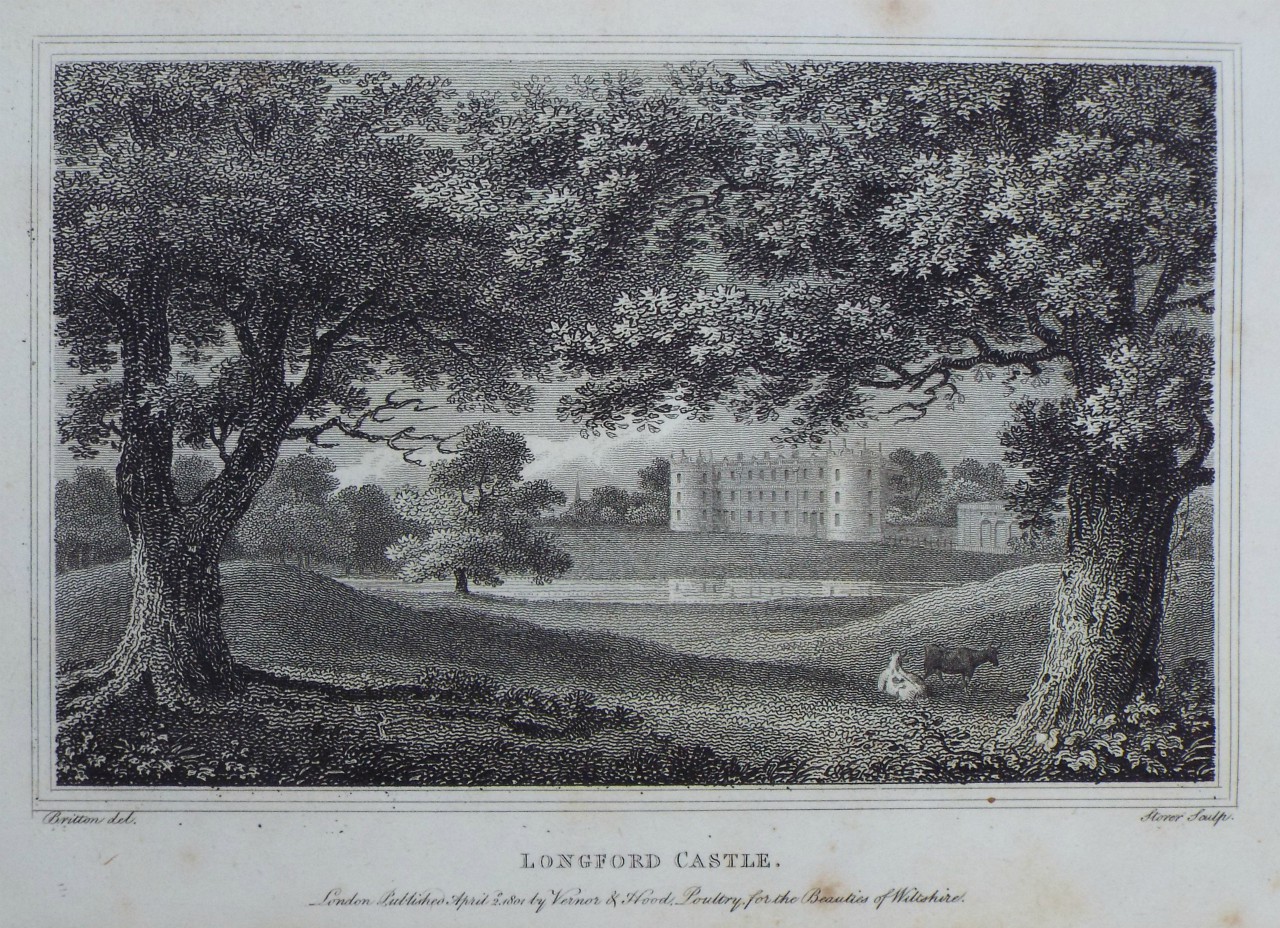 Print - Longford Castle. - 