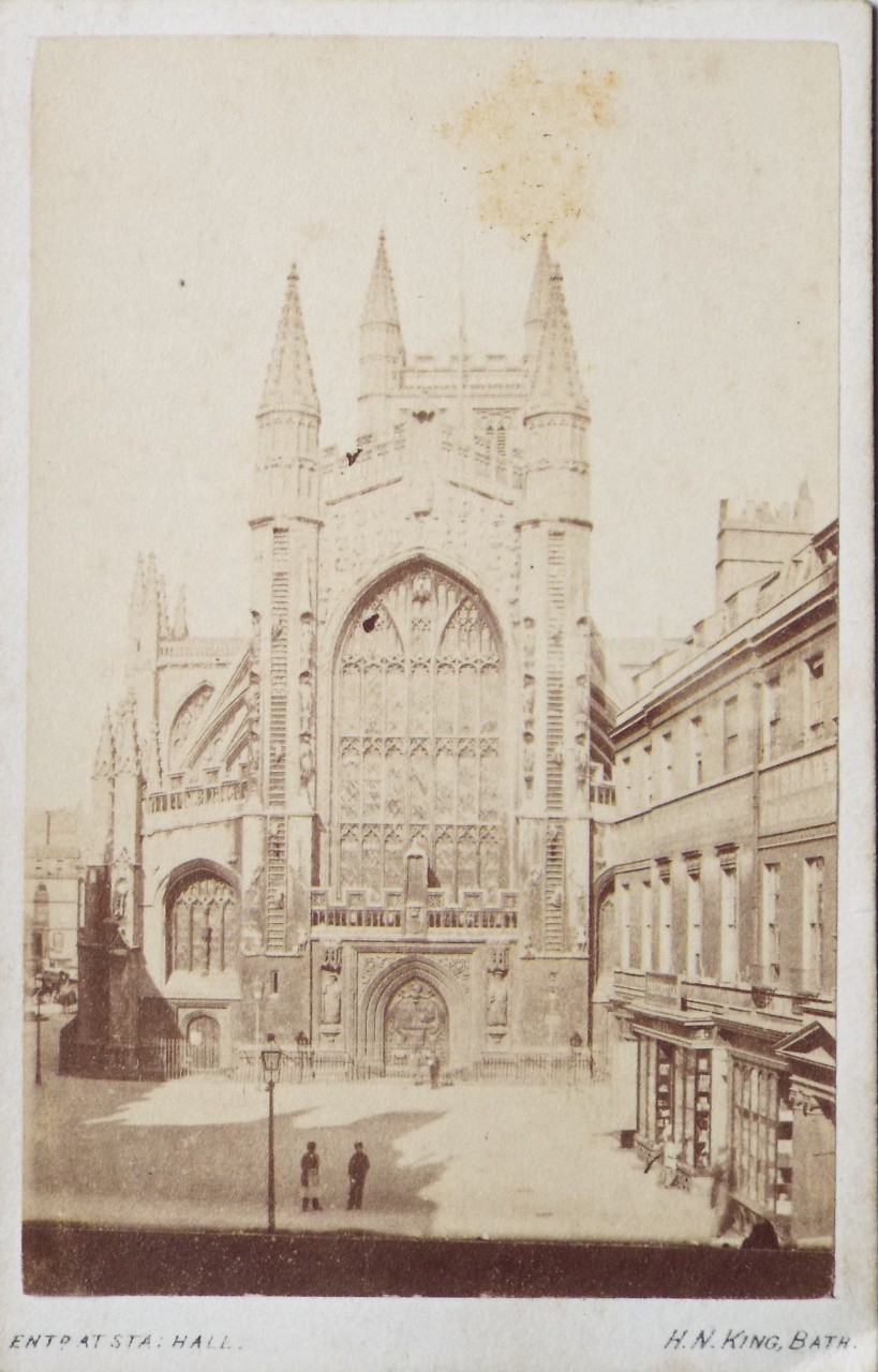 Photograph - Bath Abbey West Front