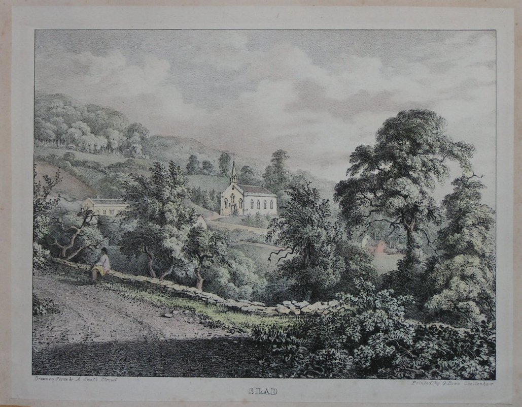 Lithograph - Slad - Rowe