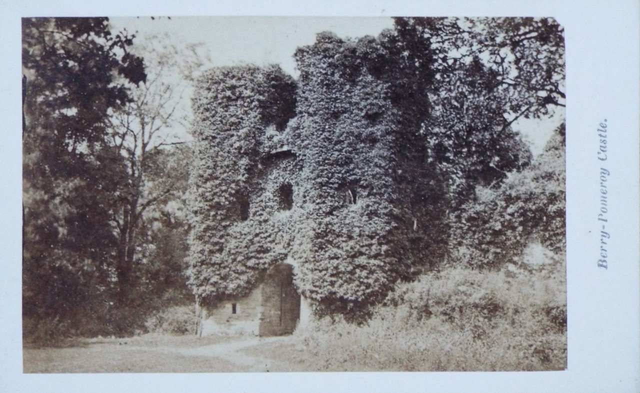 Photograph - Berry Pomeroy Castle