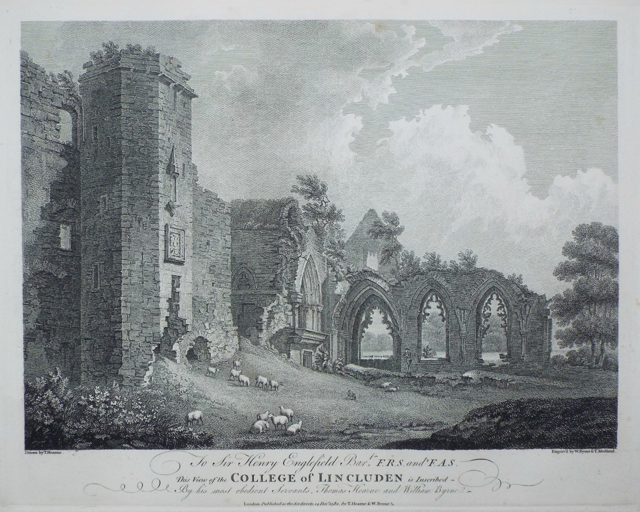 Print - College of Lincluden - Byrne