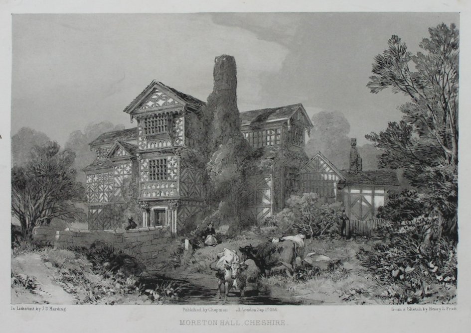 Lithotint - Moreton Hall, Cheshire - Harding