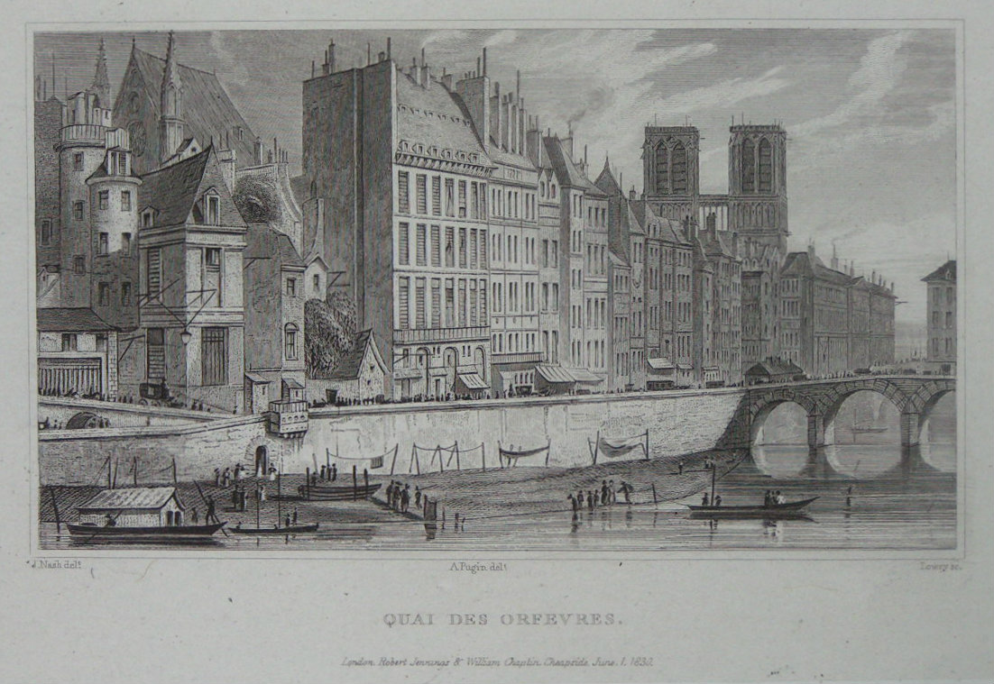 Print - Quai des Orfevres. - 