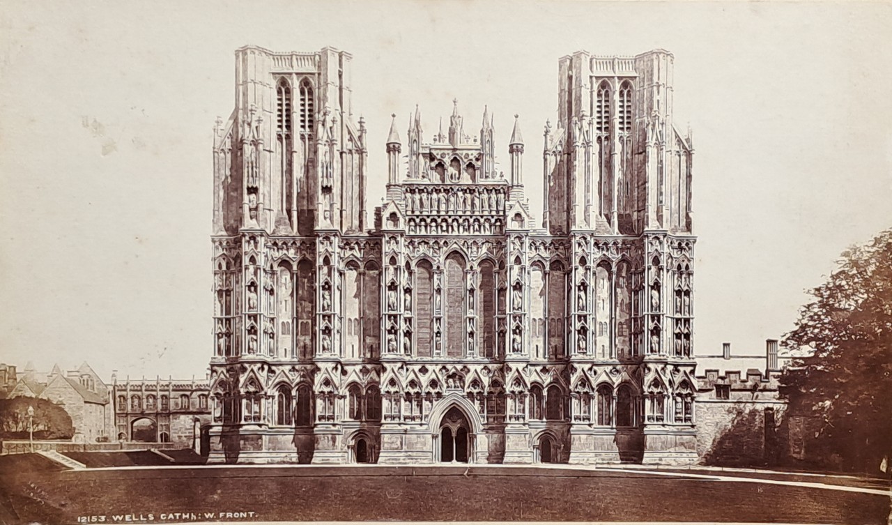 Photograph - Wells Cathl. W. Front