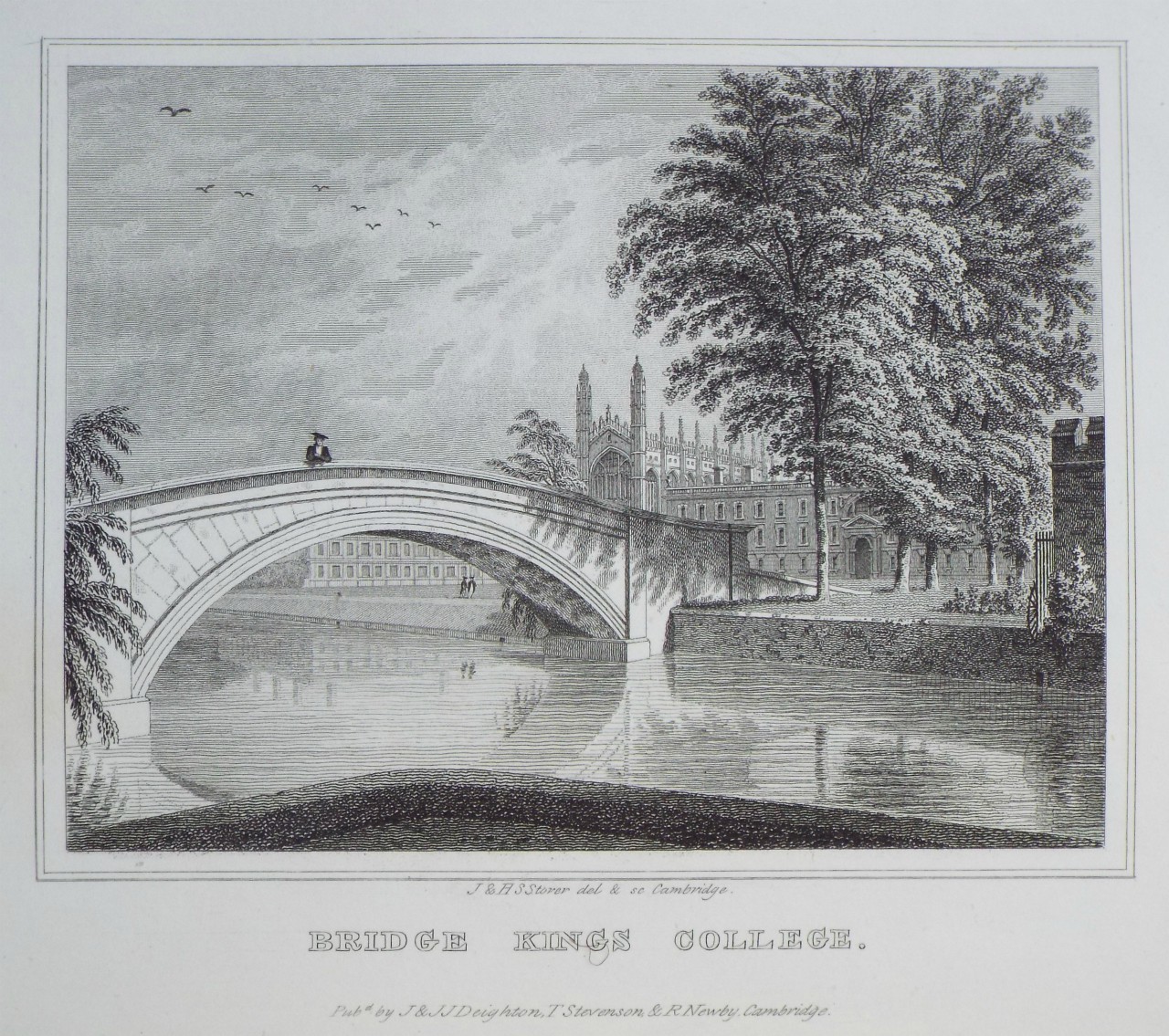 Print - Bridge Kings College. - Storer