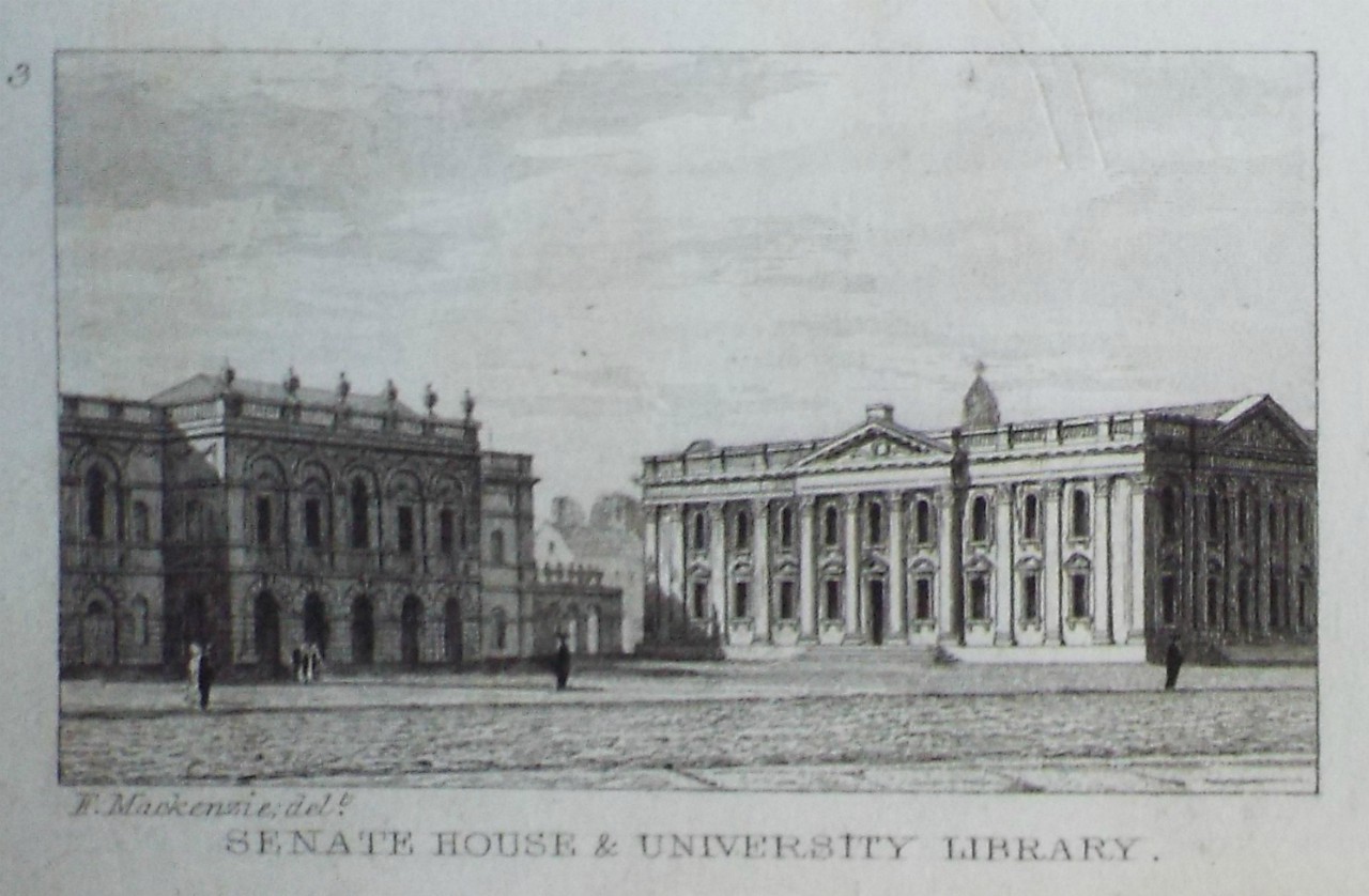 Print - Senate House & University Library. - Rawle