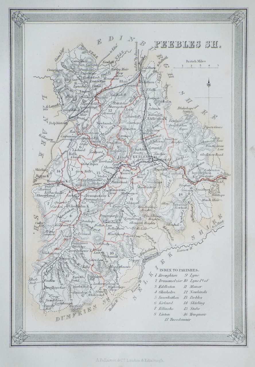 Map of Scotland - Fullarton