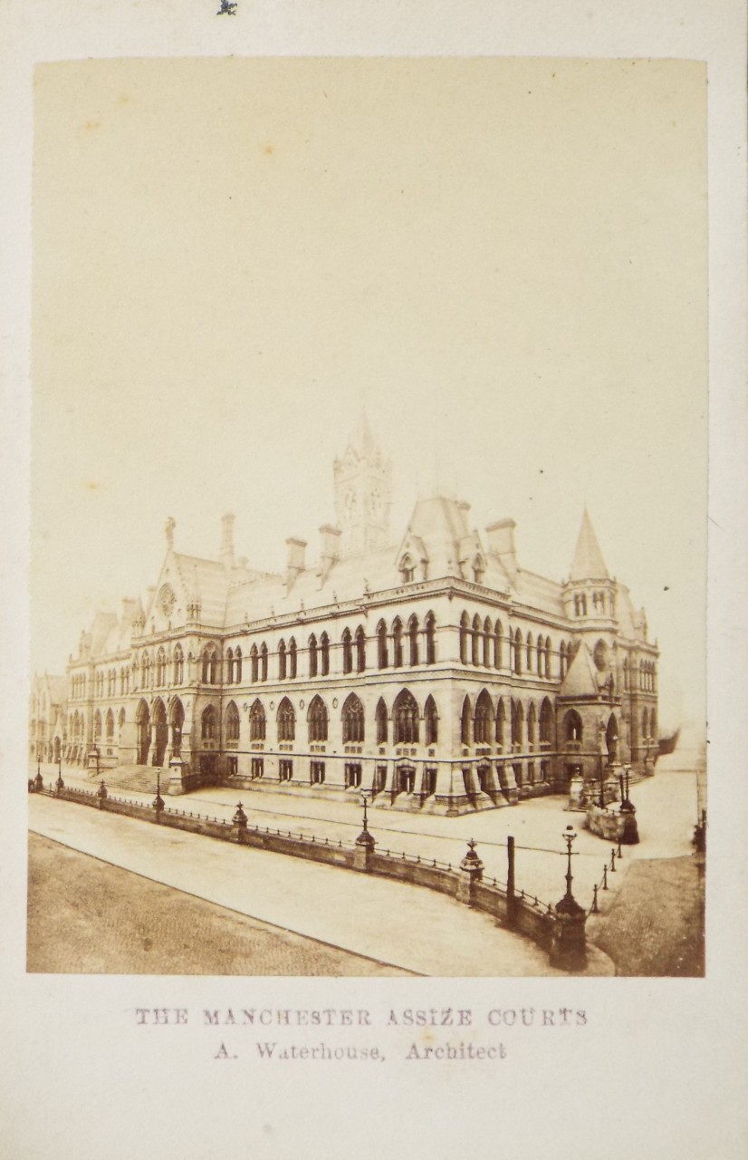 Photograph - The Manchester Assize Courts.