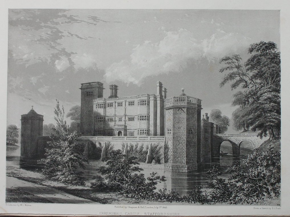 Lithotint - Caverswall Castle, Staffordshire - Walton