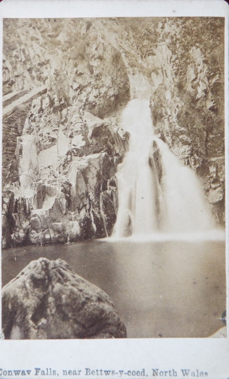 Photograph - Conway Falls, near Bettws-y-coed, Noth Wales