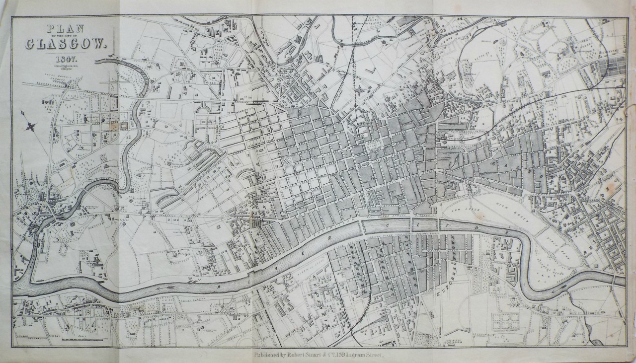 Map of Glasgow - Glasgow