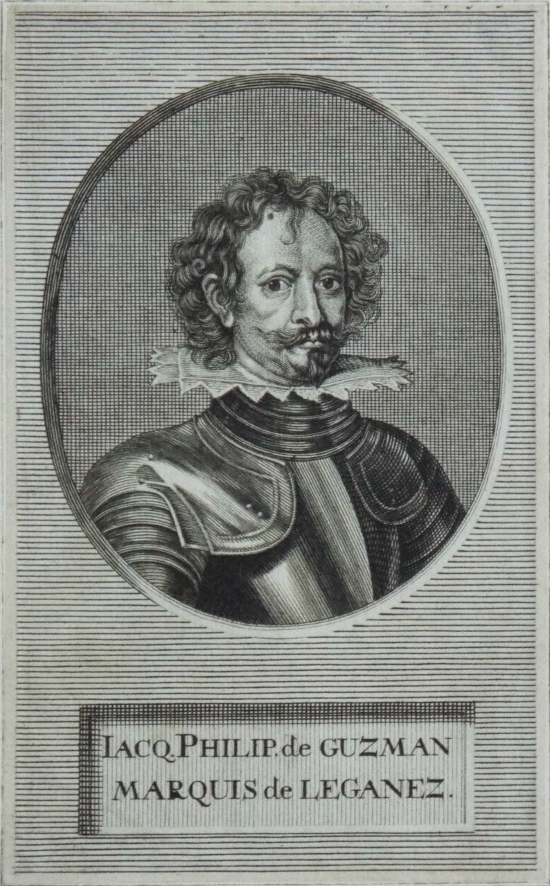 Print - Jacq. Philip de Guzman Marquis de Leganez