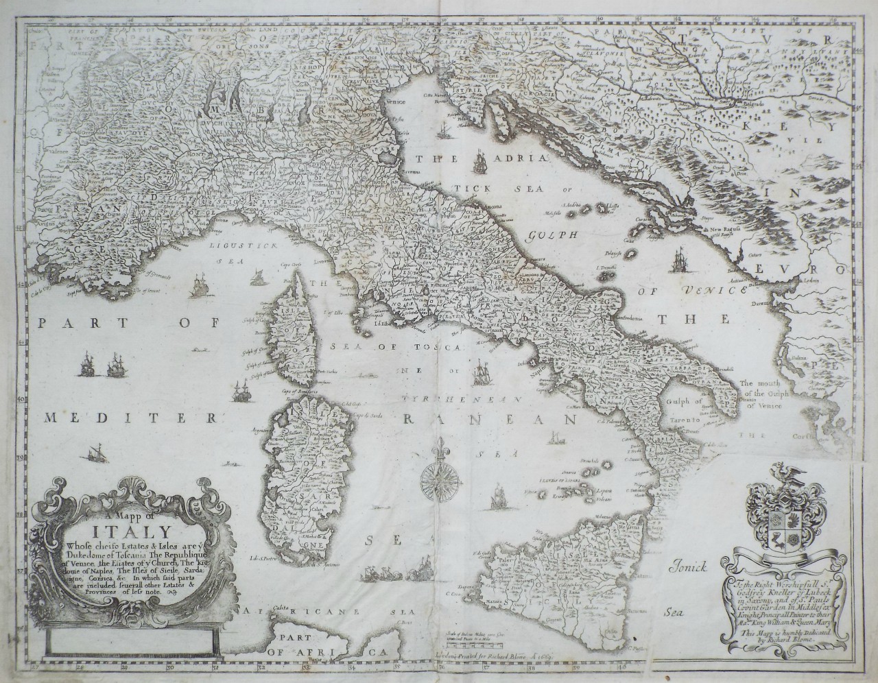 Map of Italy