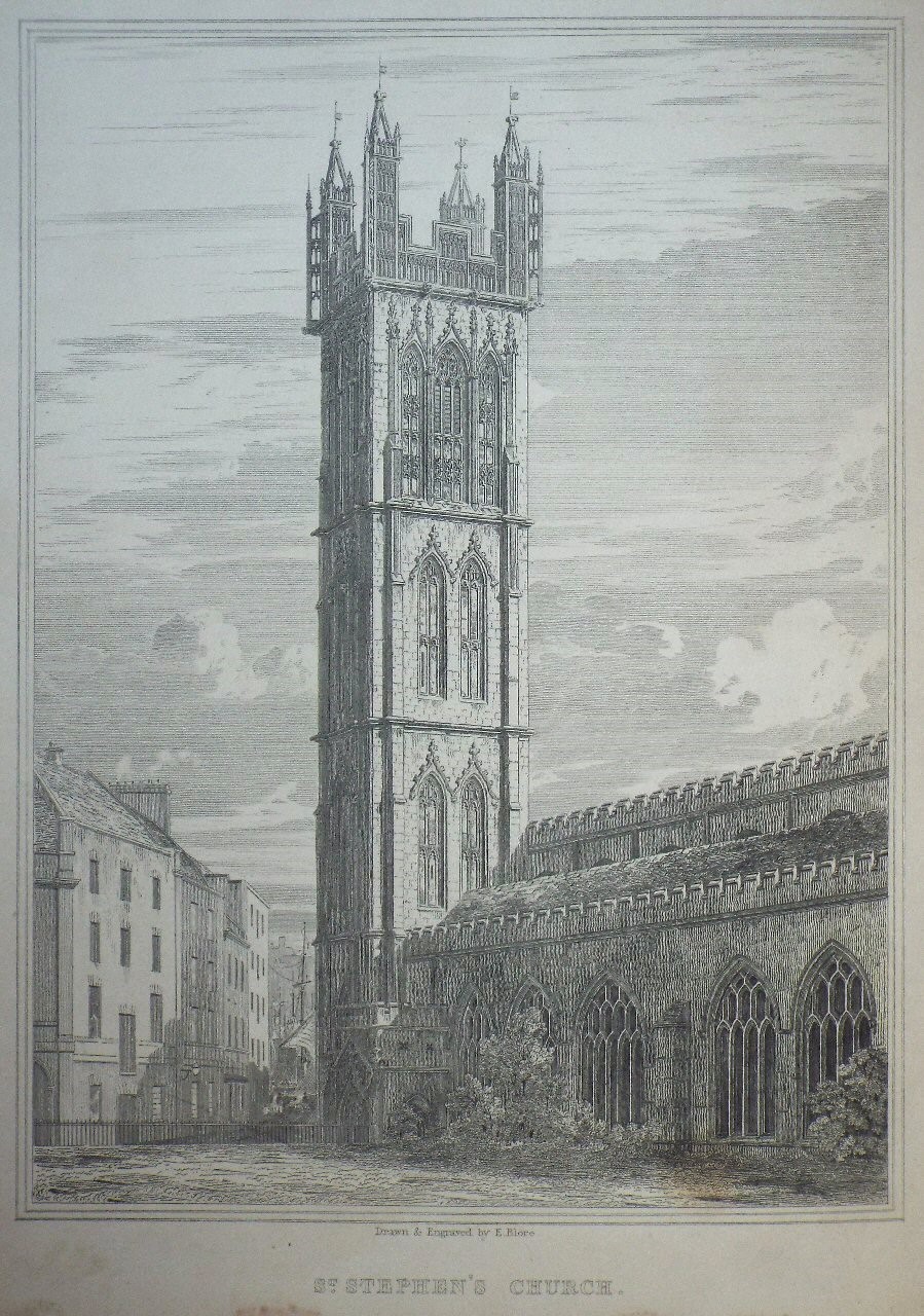 Print - St. Stephen's Church. - Blore