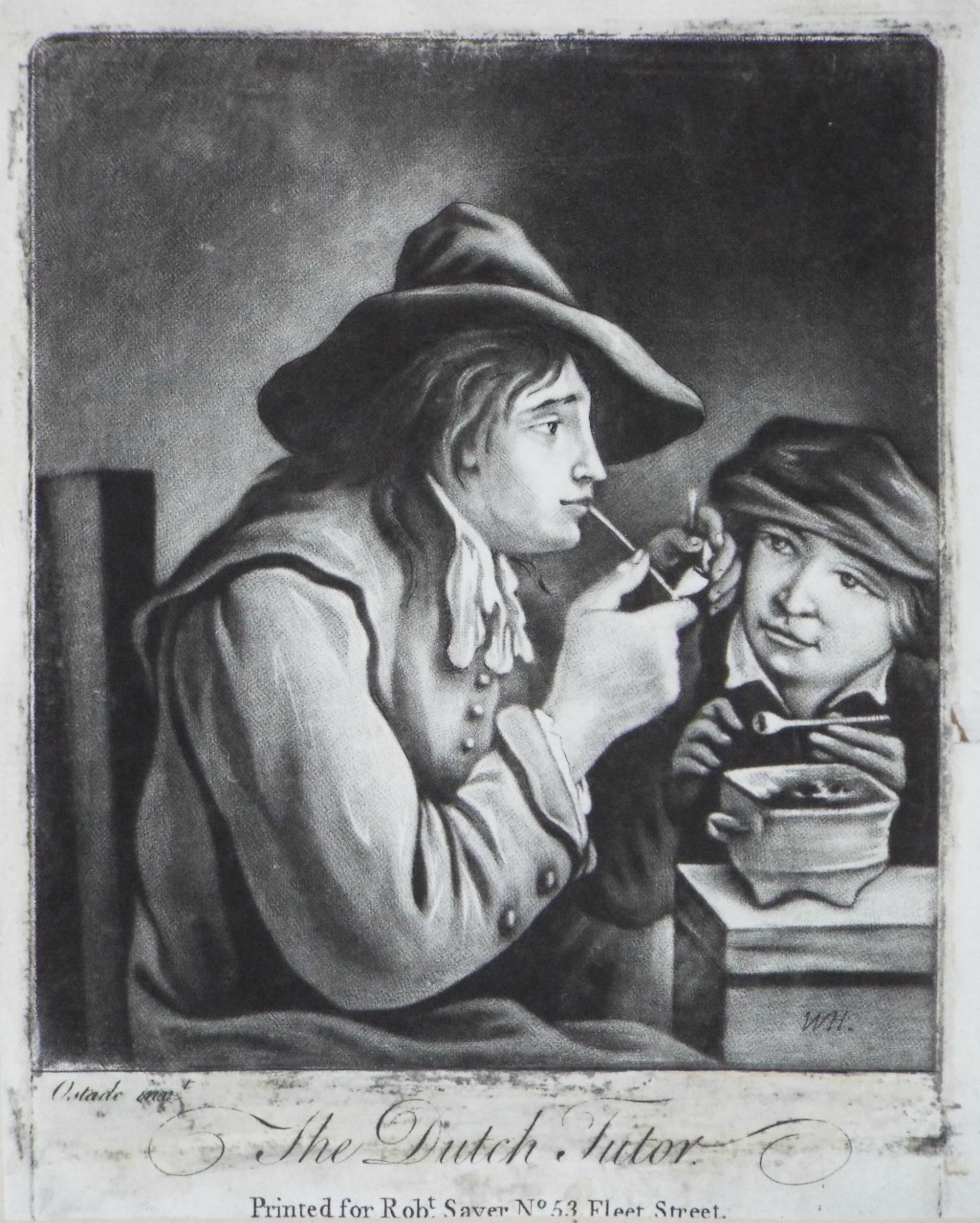 Mezzotint - The Dutch Tutor - 