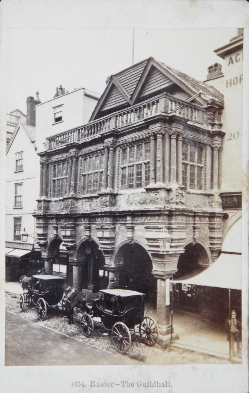 Photograph - Exeter - The Guildhall.