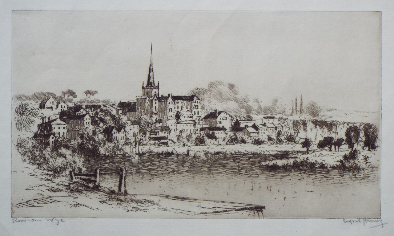 Etching - Ross-on-Wye - Hanning