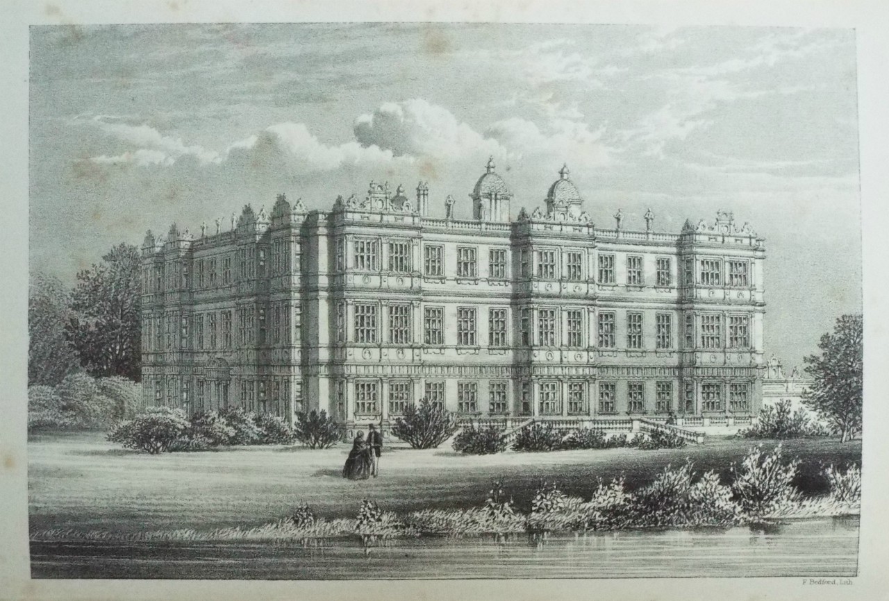 Lithograph - Longleat - Bedford