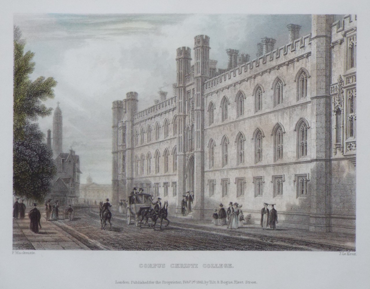 Print - Corpus Christi College. - Le