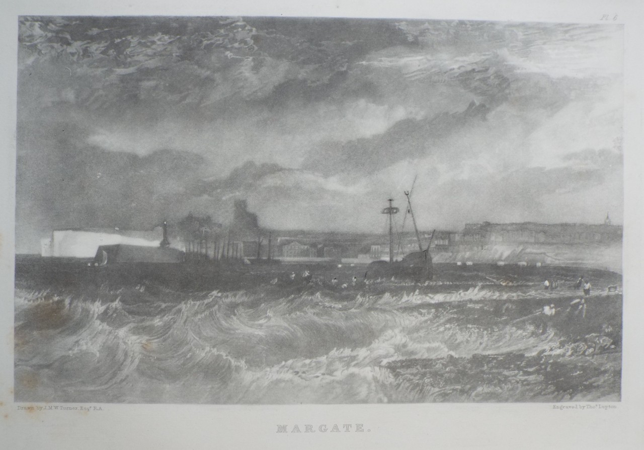 Steel mezzotint - Margate. - Lupton