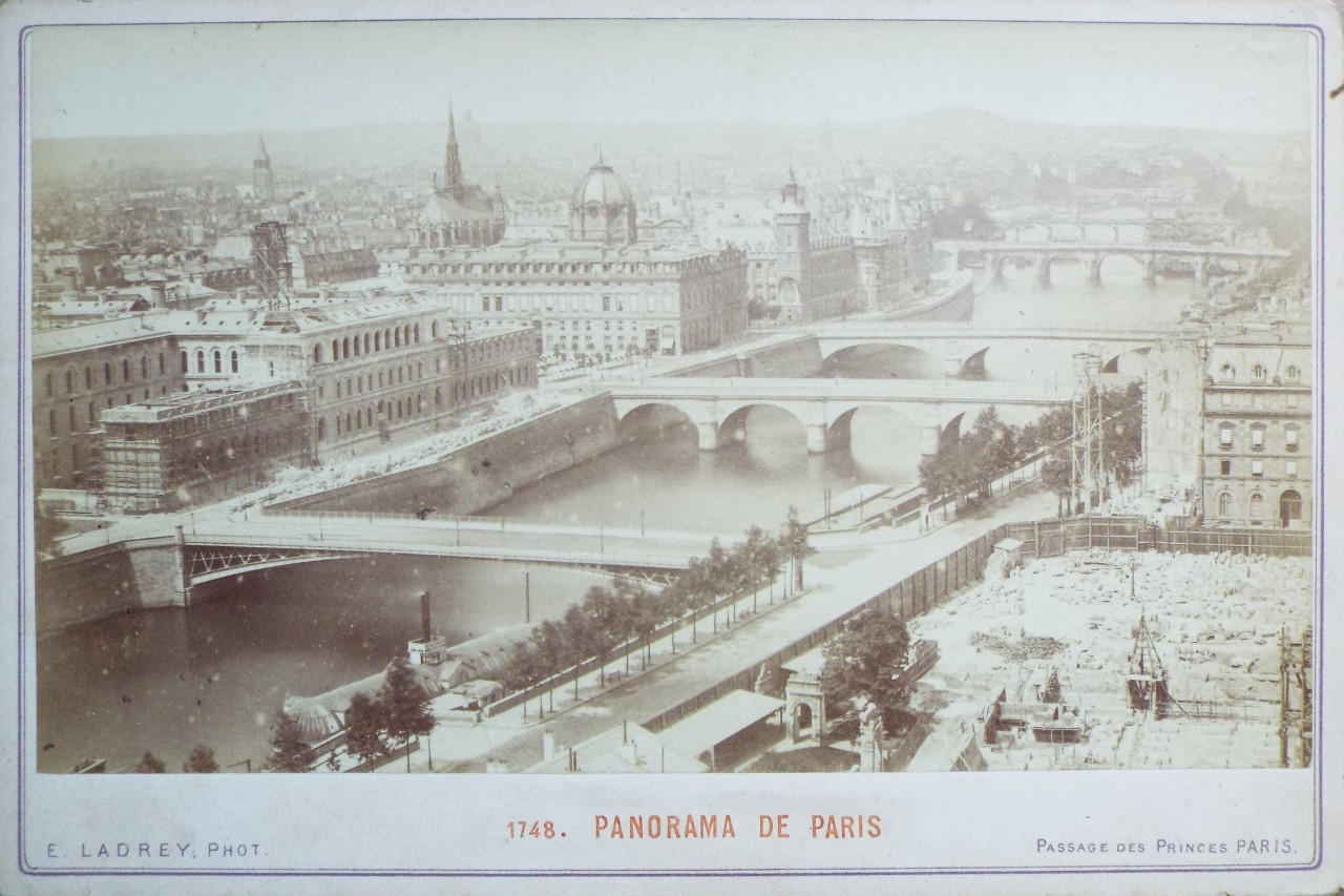 Photograph - Panorama de Paris.