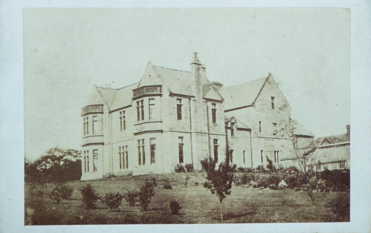 Photograph - Unidentified Barnsley Mansion