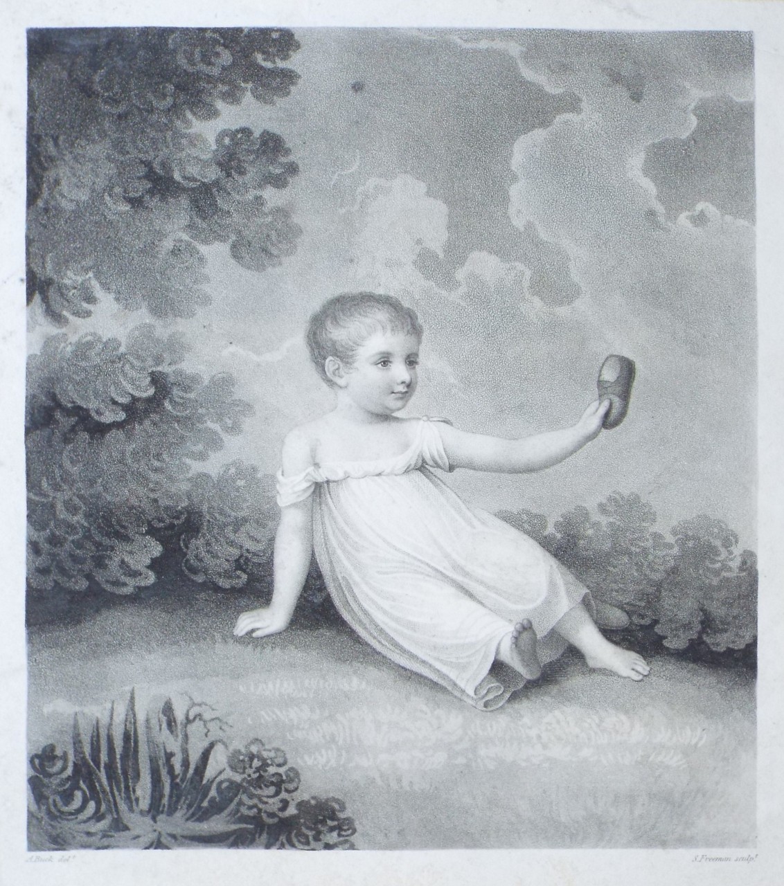 Aquatint - The Shoe - Freeman