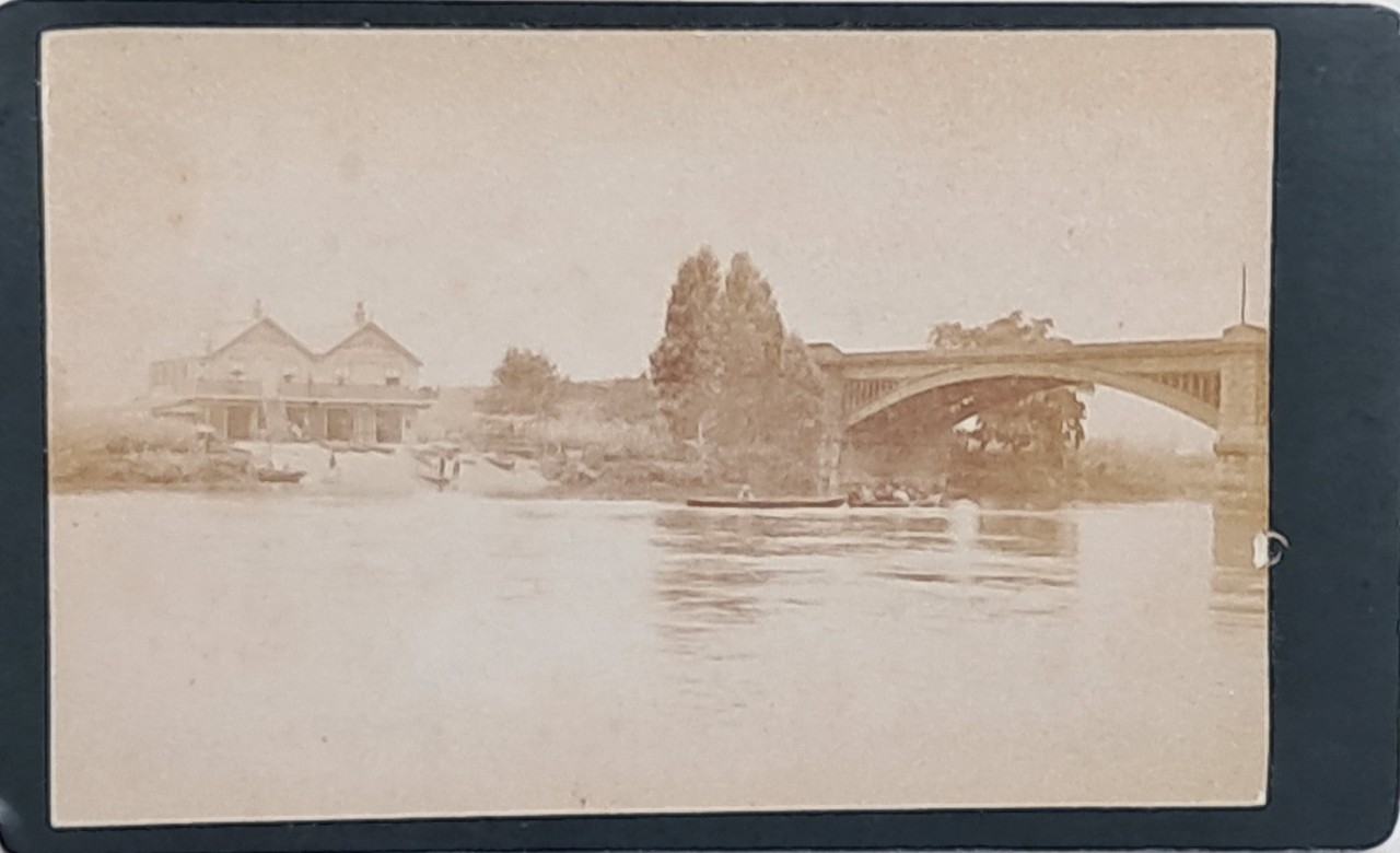 Photograph - Rowing on the Thames