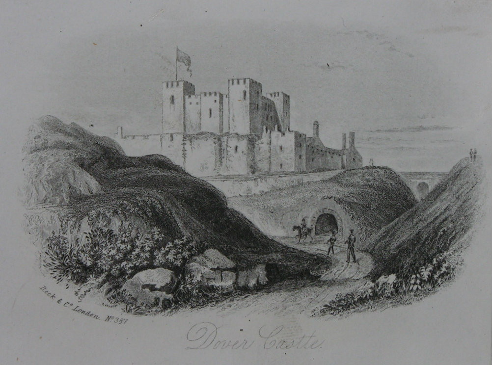 Steel Vignette - Dover Castle - Rock