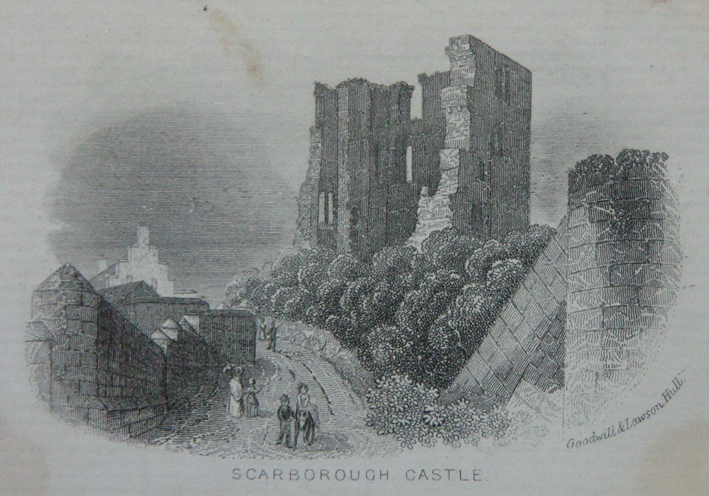 Steel Vignette - Scarborough Castle